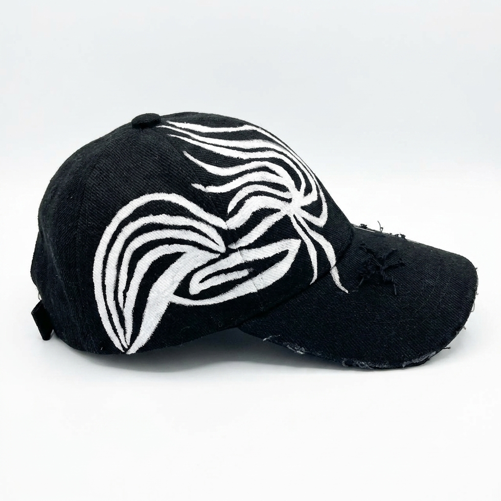 001 wireframe Cap